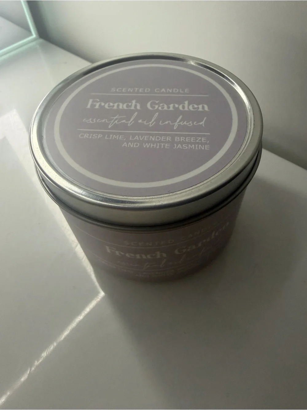 French Garden Scented Candle - Lavender (Tin)